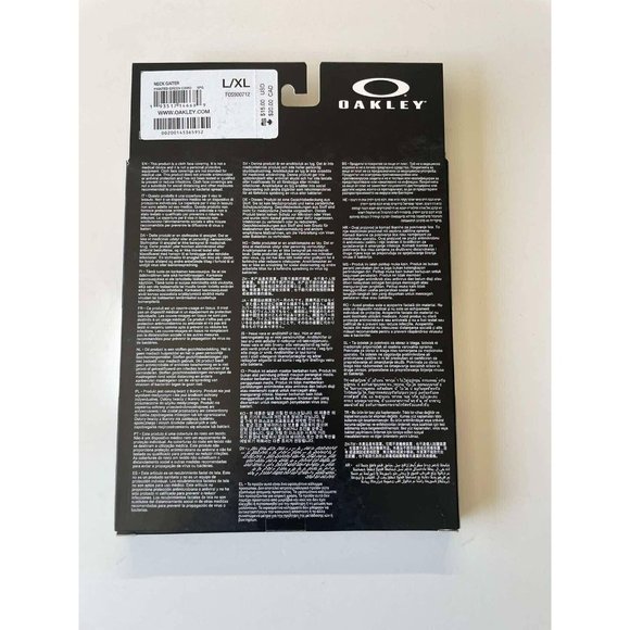 Oakley Neck Gaiter L / XL Hydrolix Face Cover Mask Green Camo Reflective New - Picture 7 of 11